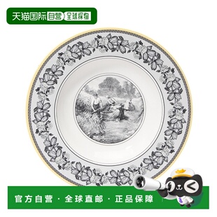 韩国直邮Villeroy & Boch唯宝餐具盘子白色图案花边大容量24cm