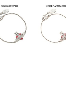 日本直邮Vivienne Westwood 手镯钻石心形手镯女式 61020090