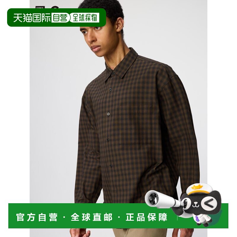 日潮跑腿UNIQLO优衣库 易于打理的柔软衬衫格子/男装女装四季新款图片