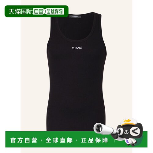 香港直邮VERSACE 男士背心 100320843913000 CO 黑色 Undershirt