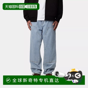 牛仔 欧洲直邮Carhartt Wip 男士 蓝色棉休闲裤
