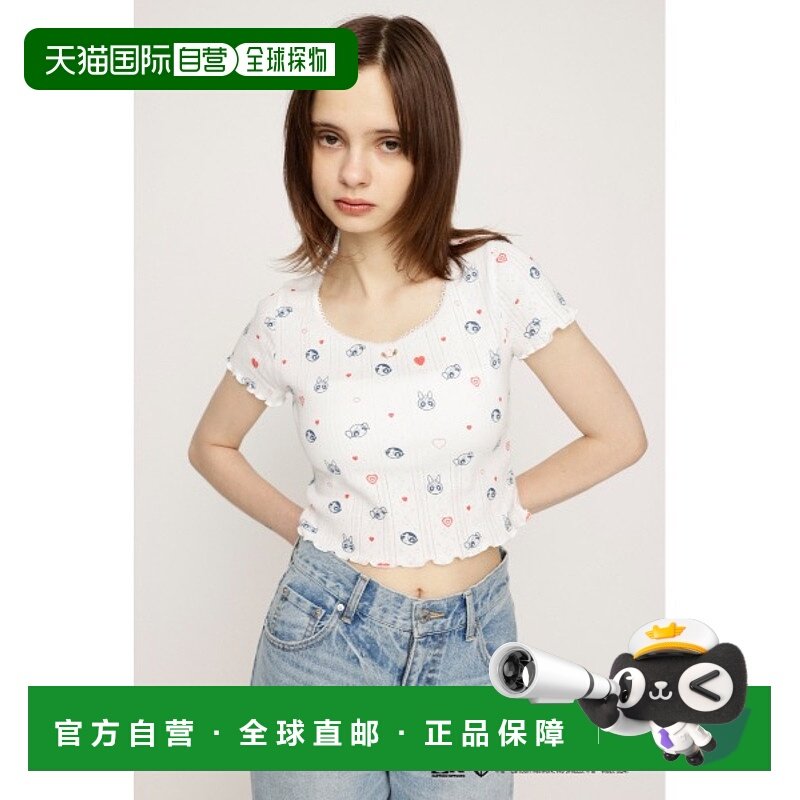 1h可退 日本直邮SLY 女士Powerpuff Girls印花T恤 030HAZ014251