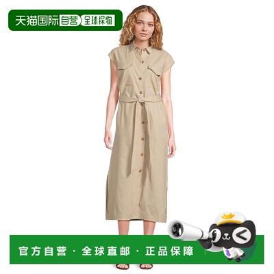 1h可退 香港直邮barbour 巴伯尔 女士 Birdie 长款连衣裙