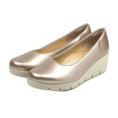 日本直邮FIRST CONTACT 坡跟鞋浅口鞋女士 低跟 小号 大号 39600