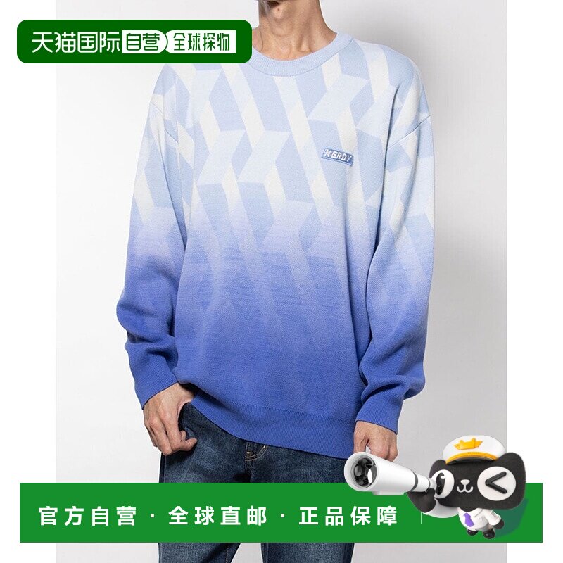 日本直邮NERDY DNA Monogram Gradation Sweater卫衣 [NE8621EU00