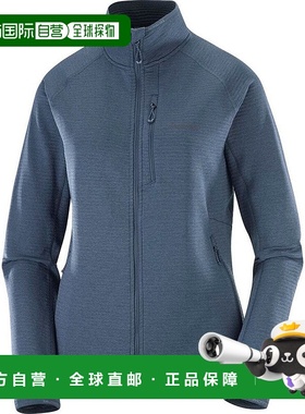 日本直邮SALOMON 全拉链抓绒 SNTIAL LIGHTWARM 女士夹克 [LC2647