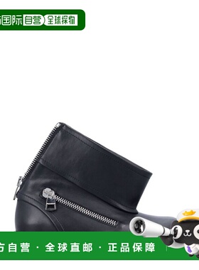 1h可退 香港直邮潮奢 J.W. Anderson 女士 机车皮靴 BT0101LA0268