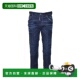 香港直邮Dsquared2 二次方 女士 1h可退 徽标牛仔裤 S75LB0699S30