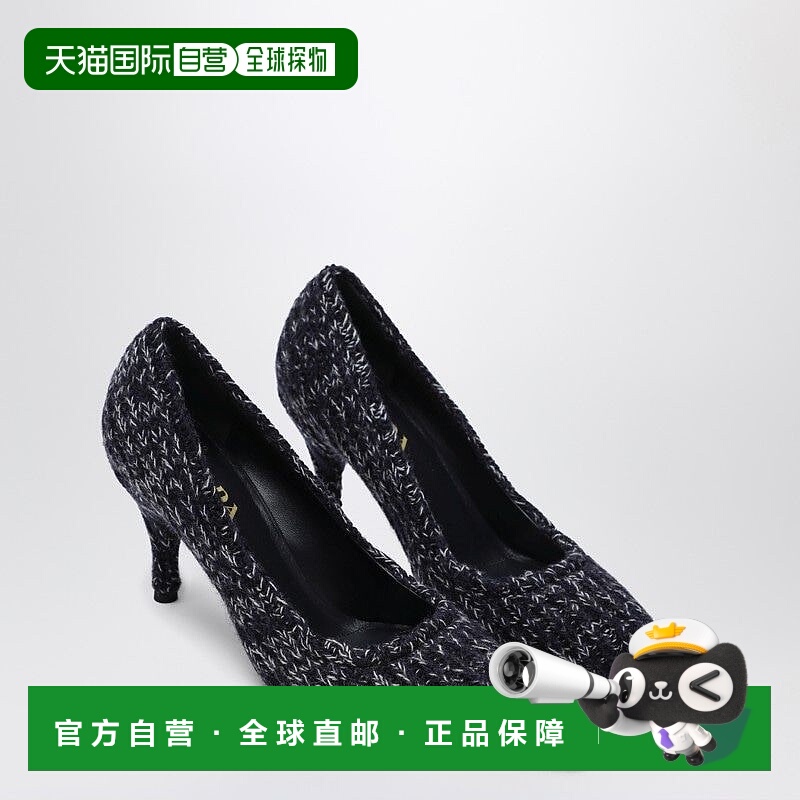 香港直邮PRADA 女士高跟鞋 1I213OA0853ZKZF022X AW2025 蓝色