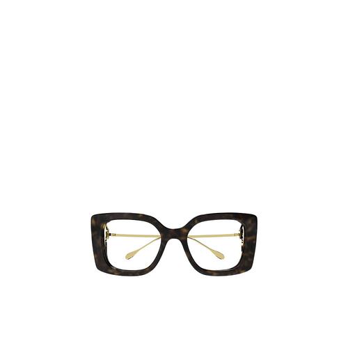 GUCCI 女士眼镜 GG1567O002 SS2024 黑色 几何平光镜