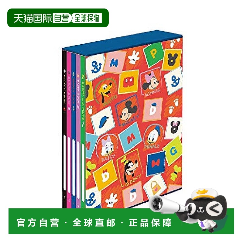 【日本直邮】Nakabayashi仲林 插页式相册5冊BOX 迪士尼卡通角色2