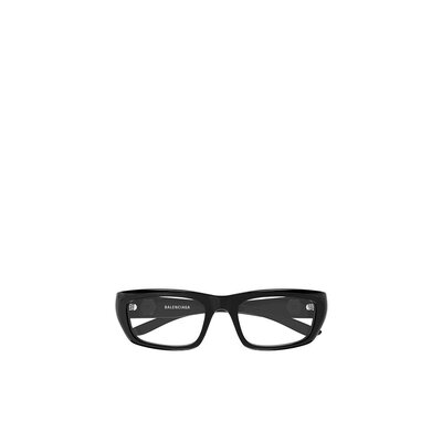 BALENCIAGA 男士眼镜 BB0411O001 CO 黑色 全框平光镜
