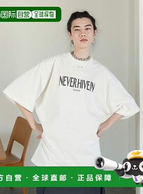 1h可退 日本直邮PRANK PROJECT 女装 宽松大版型T恤 螺纹圆领 312