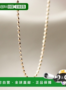 1h可退 日本直邮cui-cuiK10黄金70cm精致切割球型链项链cuicui