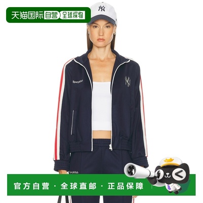 1h可退 香港直邮潮奢 SPORTY & RICH 女士 X NY Yankees Serif 拉