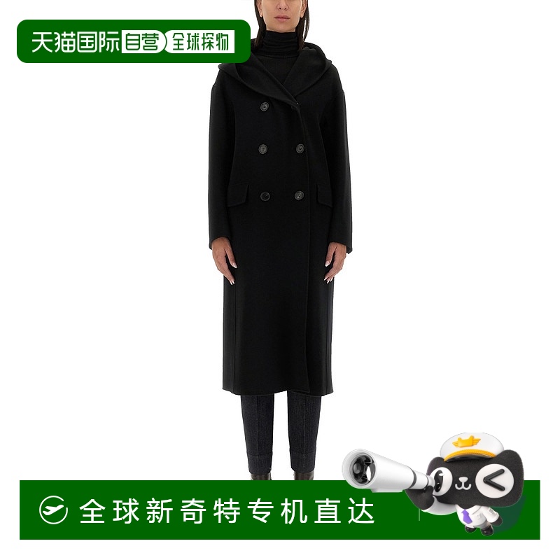 1h可退 香港直邮S MAX MARA 女士外套 2429016063600 CO 黑色