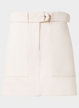 美国直邮akris女士半身裙高腰牛仔休闲百搭潮流时尚舒适透气女装