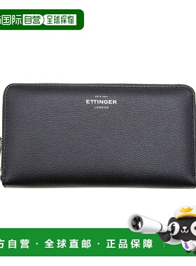 1h可退 日本直邮ETTINGER 大容量拉链长款钱包