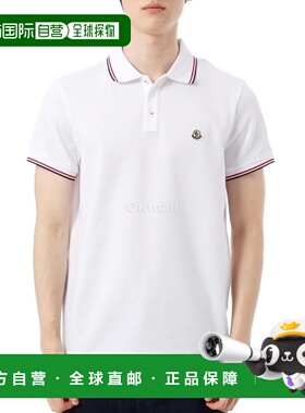 韩国直邮MONCLER 8A70300 84556 001 短袖珠地网眼/领子