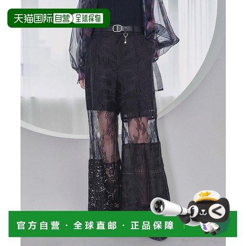 1h可退 日本直邮HARE女装夏日透视拼接蕾丝裤 574743裤子休闲裤