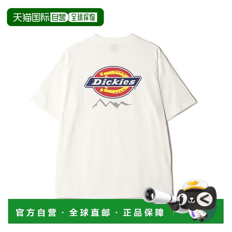 1h可退 日本直邮Dickies男装MANASTASH联名宽松棉质T恤 反光logo