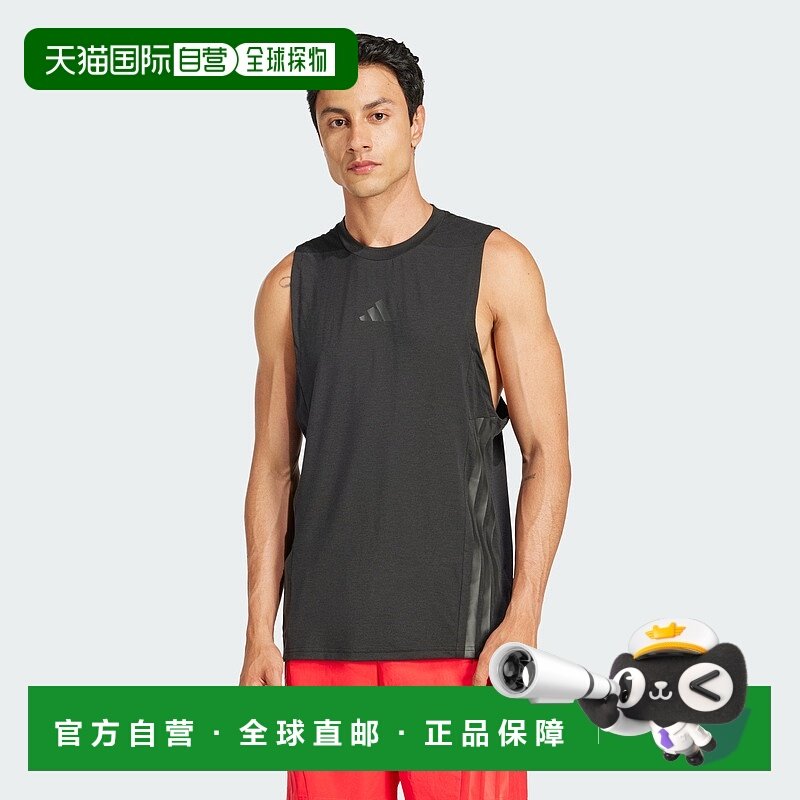 自营Men's adidas Designed-for-Training 3-Stripes Tank Top -