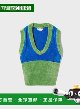 韩国直邮SUNNEI女士吊带衫SUNW3FRTS001GN辣妹 柔软舒适 高级感