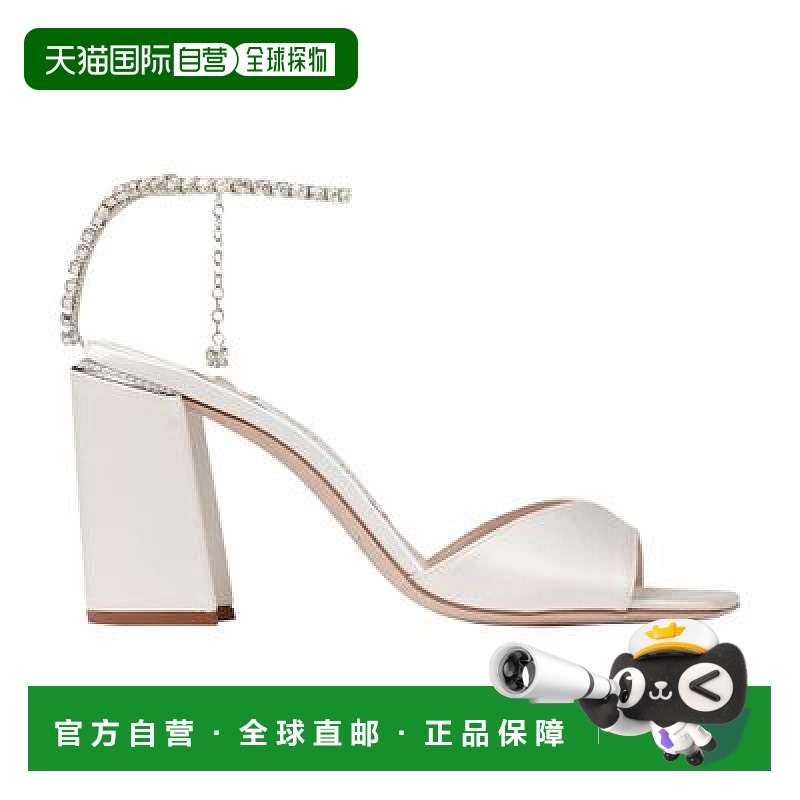 自营欧洲直邮JIMMY CHOO Saeda 85 凉鞋高跟绑带