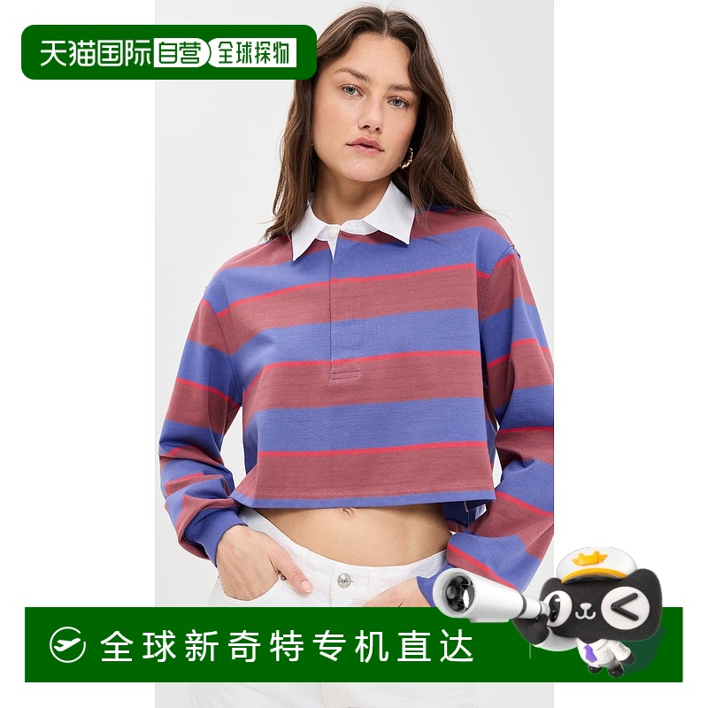 1h可退 香港直邮Staud 女士 Gavin 短款衬衫
