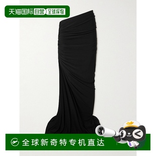 半身裙 1h可退 垂褶弹性针织长款 香港直邮Alaia AA9J2378J05 女士