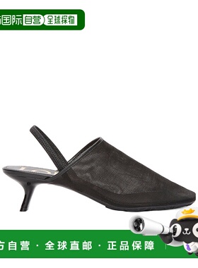 香港直邮Loewe 网眼露跟高跟凉鞋 LLSP379X01拖鞋罗意威