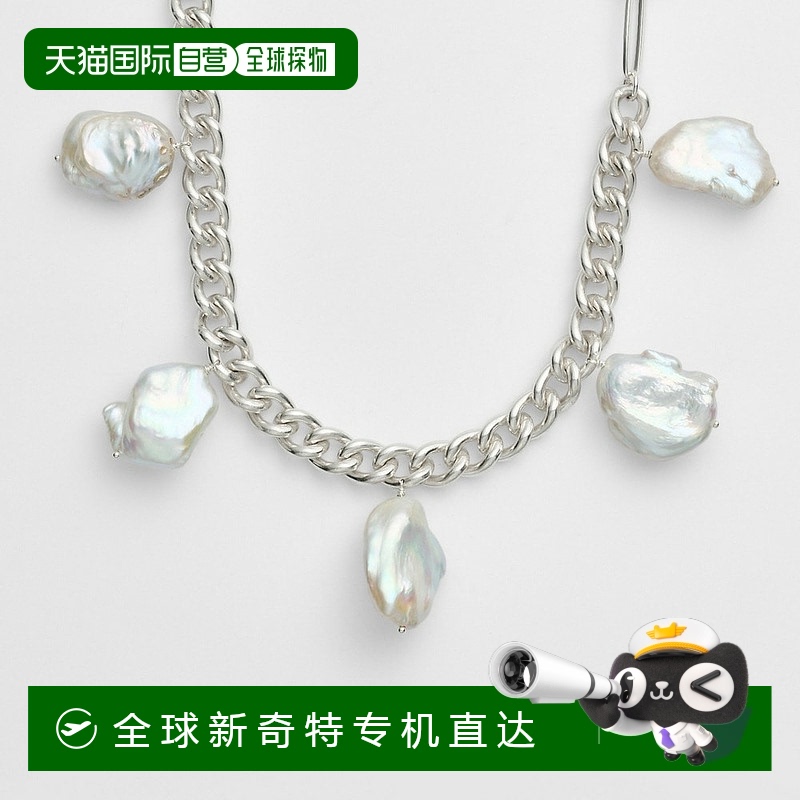 日潮跑腿Agete阿卡朵 银珍珠项链 10251116007