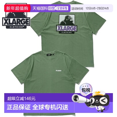 日本直邮XLARGE男士 OG 短袖T恤 [101261011003 SS26] OG 短袖T恤