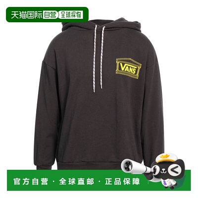 1h可退 香港直邮潮奢 vans 男士 连帽卫衣 black黑色 舒适时尚
