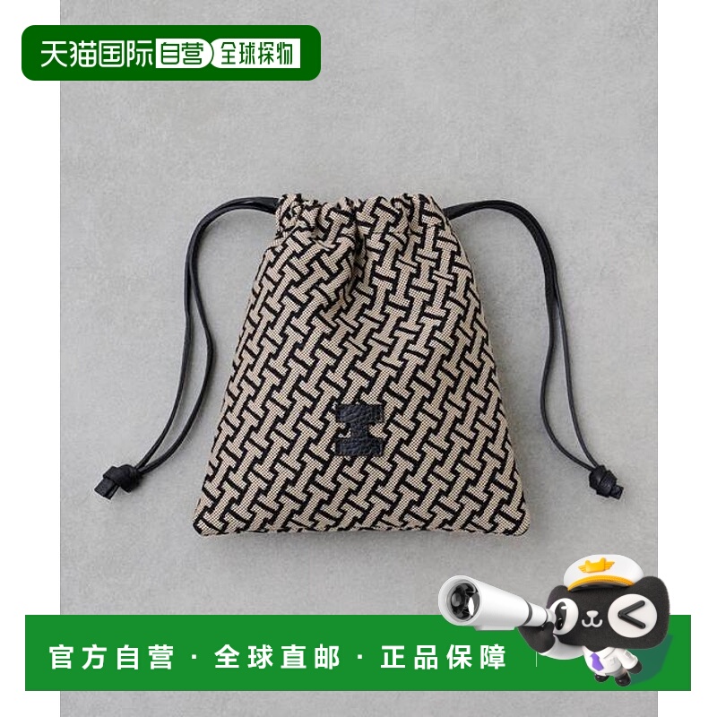 1h可退 日本直邮官方授权 IACUCCI 单色图案化妆包 JACQUARD/RUGA