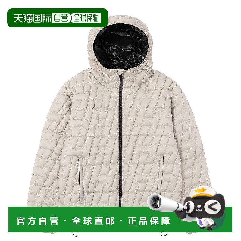 1h可退 日本直邮HUF X TAION 男女同款 可收纳连帽羽绒外套 半拉