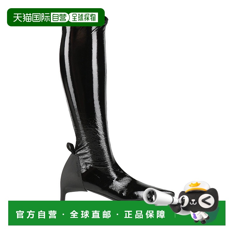 1h可退 香港直邮潮奢 Courreges 女士 靴子 black黑色 舒适时尚