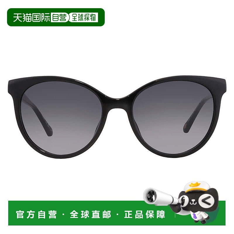 自营Fossil Grey Shaded Oval Ladies Sunglasses FOS 2122/S 080