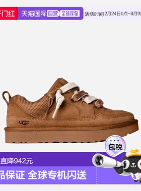 1h可退 香港直邮Ugg 女士 Lo Lowmel 栗色运动鞋 1168890CHECHEST