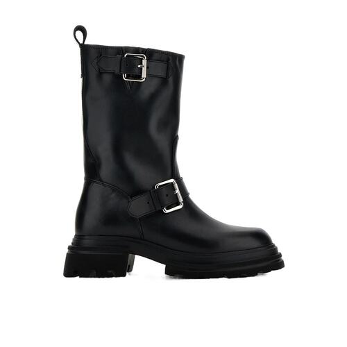 HOGAN 女士高跟鞋 HXW6740FM10TQ1B999 AW2024 黑色