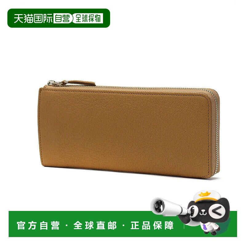 日本直邮 SLOW钱包山羊长L拉链钱包L型拉链零钱包卡山羊皮革男女3