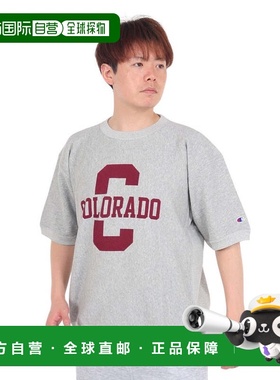 日本直邮CHAMPION Heritage Reverse Weave半袖圆领运动衫 C3-X01