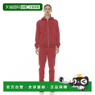 自营 cult of individuality石榴石拉链连帽衫 - 红色 美国奥莱直