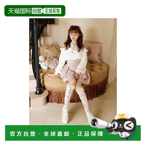 日本直邮日潮 Liz Lisa露肩分层针织衫731-3206-0长袖毛衣