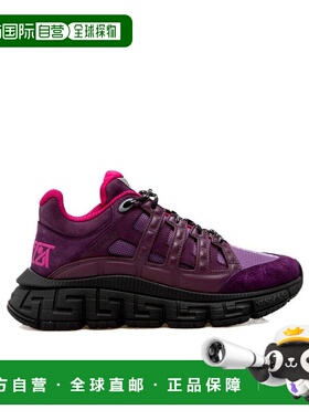 香港直邮Versace 徽标系带运动鞋 DSU80941A049842L610范思哲