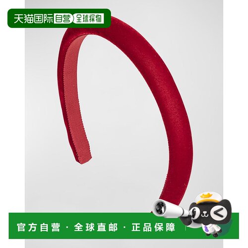 1h可退 【美国直邮】Jennifer Behr Tiana 天鹅绒发带  帽子 个性