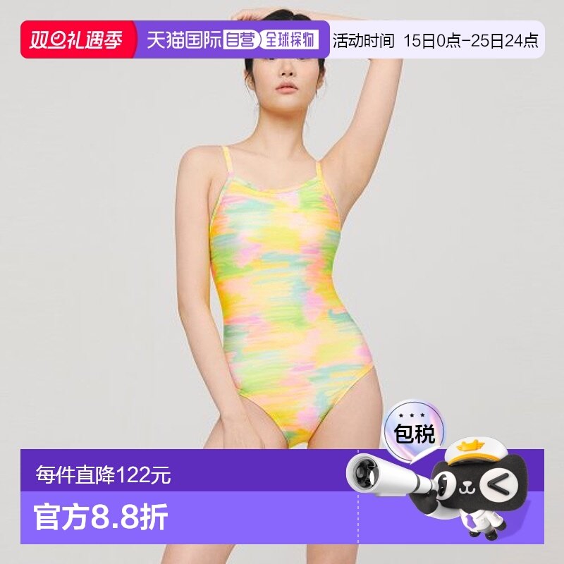 韩国直邮BARREL 女士连体泳衣WOMEN AUQA X BACK STRAP SWIMSUIT R