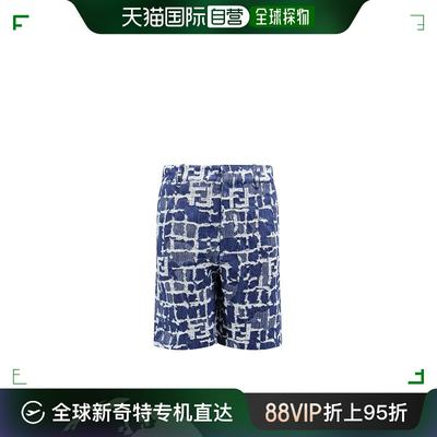 香港直邮FENDI 男士牛仔裤 FLP347AR9NF0UV2