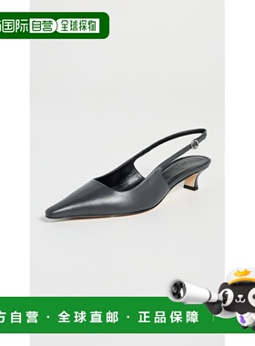 1h可退 香港直邮aeyde 女士 Catrina 纳巴革高跟鞋 grey灰色 舒适