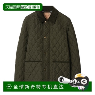 81103571 絎縫 男士 1h可退 外套 軍綠色 香港直郵BURBERRY AW2025